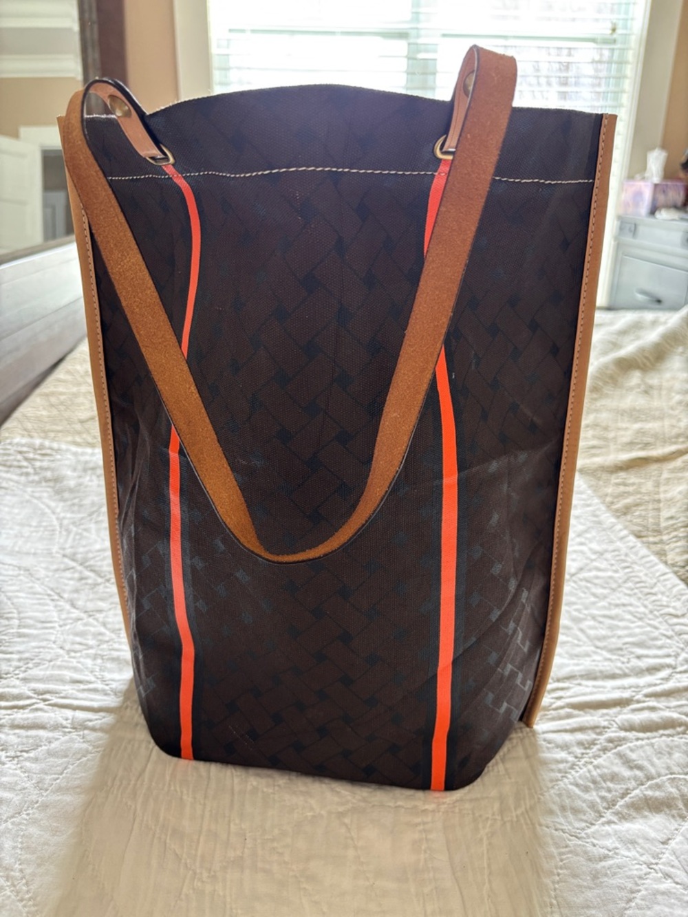 Cole Haan Waxed Canvas Tote